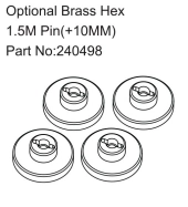 HBP240498 - Optional Brass Hex 1.5mm Pin ( +10MM )