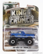Greenlight Ford usa F-250 Pick-up Monster Truck Bigfoot 1987 1:64 Blue