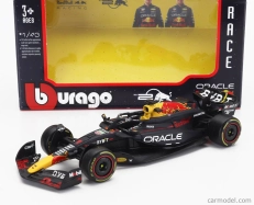 Bburago Red bull F1  Rb20 Team Oracle Red Bull Racing N 1 World Champion Season 2024 Max Verstappen 1:43 Modrá Žlutá Červená