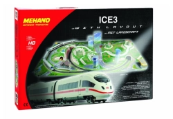 BAZAR - MEHANO Speed train ICE3 s maketou tratě