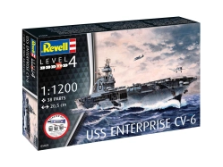 Revell USS Enterprise CV-6 (1:1200) (štartovacia súprava)