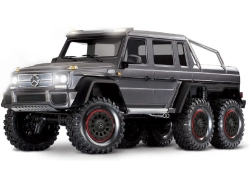RC auto Traxxas TRX-6 Mercedes G 63 6x6 1:10 RTR, strieborné