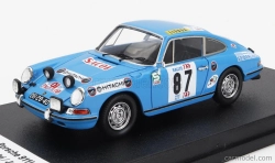 Trofeu Porsche 911l Coupe (nočná verzia) N 87 Rally Tap 1971 G.salvi - J.arnaud 1:43 Svetlomodrá