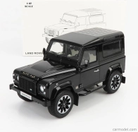 LCD model Land rover Defender 90 Works V8 70th Edition 2018 1:18 Black