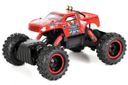 ROZBALENÉ - RC auto King Crawler, červené