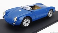 Schuco Porsche 550a Spider 1954 - Con Vetrina - With Showcase 1:12 Blue