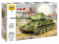 Zvezda Snap Kit - T-34/85 (1:72)