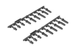 Plastové spojky SWORKz 5,5 mm a 3,0 mm, 2 sady
