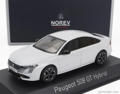 Norev Peugeot 508 Gt Hybrid 2023 1:43 Okenní Bílá