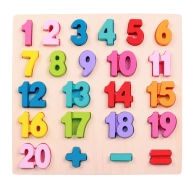 2Kids Toys Vkládací puzzle Matematika Velké počítání