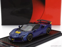 Bbr-models Ferrari Sf90 Xx Stradale 2024 1:43 Blu Tour De France - modrá čierna žltá