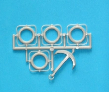 Súprava príslušenstva 6 - lodná kotva, záchranné kruhy