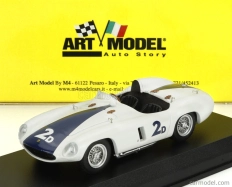 Art-model Ferrari 750 Monza 3.0l Spider N 2d Winner Pebble Beach 1955 Phil Hill 1:43 Bílá Modrá