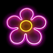 2Kids Toys LED NEON LIGHT lampička Kvet