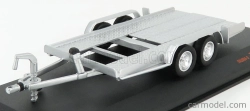 Ixo-models Príslušenstvo Carrello Trasporto Auto - Príves na prepravu áut Strieborné kolesá - auto nie je súčasťou balenia 1:43 Silver Black