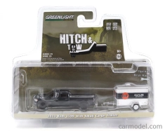 Greenlight Dodge Ram 2500 Pick-up Ups 2023 s prívesom 1:64 čierna biela