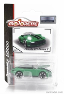 Majorette Porsche 911 991 Carrera S Cabriolet 2015 1:64 Zelená