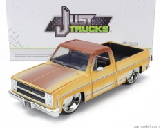Jada Chevrolet C-10 Pick-up Custom 1985 1:24 2 Tóny Krémově Hnědé