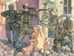 Italeri figúrky – WWII – GERMAN PARATROOPERS (1:72)