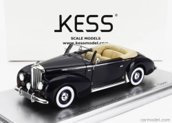 Kess-model Bentley Mkvi Drophead Coupe Graber Cabriolet Open 1948 1:43 Modrá