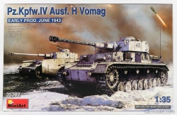 Miniart Krupp H Vomag Vojenský tank jún 1943 1:35 /