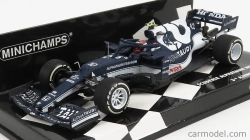Minichamps Alpha tauri F1 At02 Honda Ra620h Team Alpha Tauri N 10 3rd Azerbaijan Gp 2021 Pierre Gasly 1:43 Biela modrá