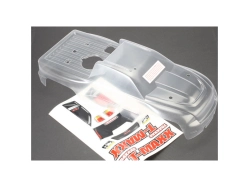 Traxxas karosérie čirá, samolepky: T-Maxx 3.3