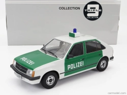 Triple9 Opel Kadett D Polizei Police 1984 1:18 Bielozelený