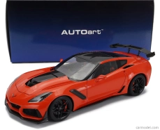 Autoart Chevrolet Corvette C7 Zr1 2017 1:18 oranžová