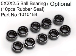 HBP240366 - (1010184) 5X2X2.5 Ball Bearing ( 10pcs Rubber Seal )