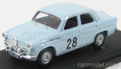 Rio-models Alfa romeo Giulietta Ti N 28 Tour De France H.consten 1:43 Light Blue