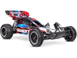 RC auto Traxxas Bandit 1:10 HD RTR, červené