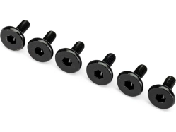 Traxxas skrutka imbus M3x8mm plochá hlava (6 ks)