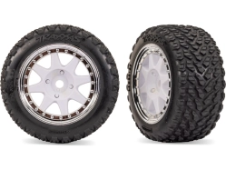 Traxxas kolo, disk 8-spoke, pneu Rally, přední (2)