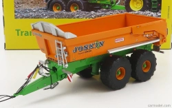 Universal hobbies Joskin Silo-cargo Transktp 22/50 Open Trailer For Tractor 2004 1:32 Oranžová Zelená