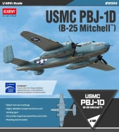 Model Kit lietadlo 12334 - USMC PBJ-1D (B-25 Mitchell) (1:48)