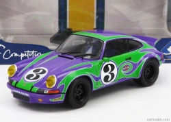 Solido Porsche 911 Rsr Coupe N 3 Happy Tribute 1973 1:18 Purple Green