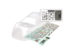 Traxxas Slash Late Model kompletná karoséria číra