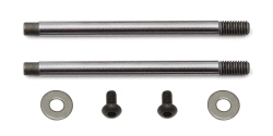 Chromové pístnice tlumičů 3x23 mm, 2 ks.