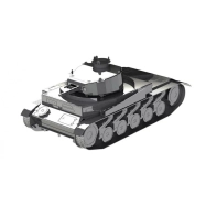 Oceľová stavebnica tank Pz.Kpfw. II