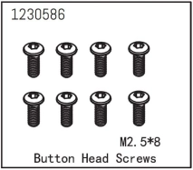 Button Head Screw M2.5*8 (8)