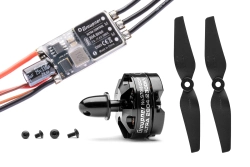 Combo set Telemetrická regulace HOTT 20Amp SBEC + Ultra 2804-2300Kv levotočivá (CCW)