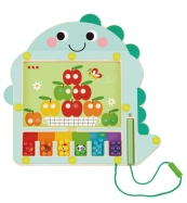 2Kids Toys Magnetická hra na triedenie farieb s dinosaurom