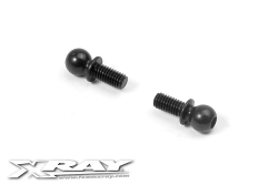 Guľový čap 4,9 mm s metrickým závitom 6 mm (2 ks)