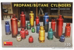Príslušenstvo Miniart Propánbutánové fľaše 1:35 /
