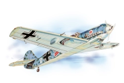 Messerschmitt Bf-109 (619mm) laser.vyrezávaný
