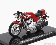 Edicola Mv agusta 750s America 1973 1:24 červená čierna