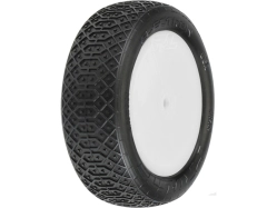 Kolesá Pro-Line 2,2", pneumatiky Electron MC 2WD Buggy, disk Velocity H12 white - predné (2)