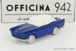 Officina-942 Fiat 1200 Coupe Carrozzeria Scionieri 1958 1:76 Modrá biela