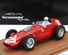 Tecnomodel Ferrari F1 Dino 246/256 Team Scuderia Ferrari N 20 Winner Monza Italy Gp (s figúrkou pilota) 1960 Philip Hill 1:18 červená